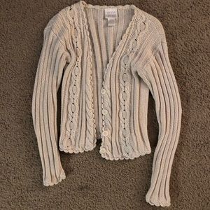 Vintage White Sweater/Cardigan